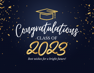 Congratulations to our graduates!