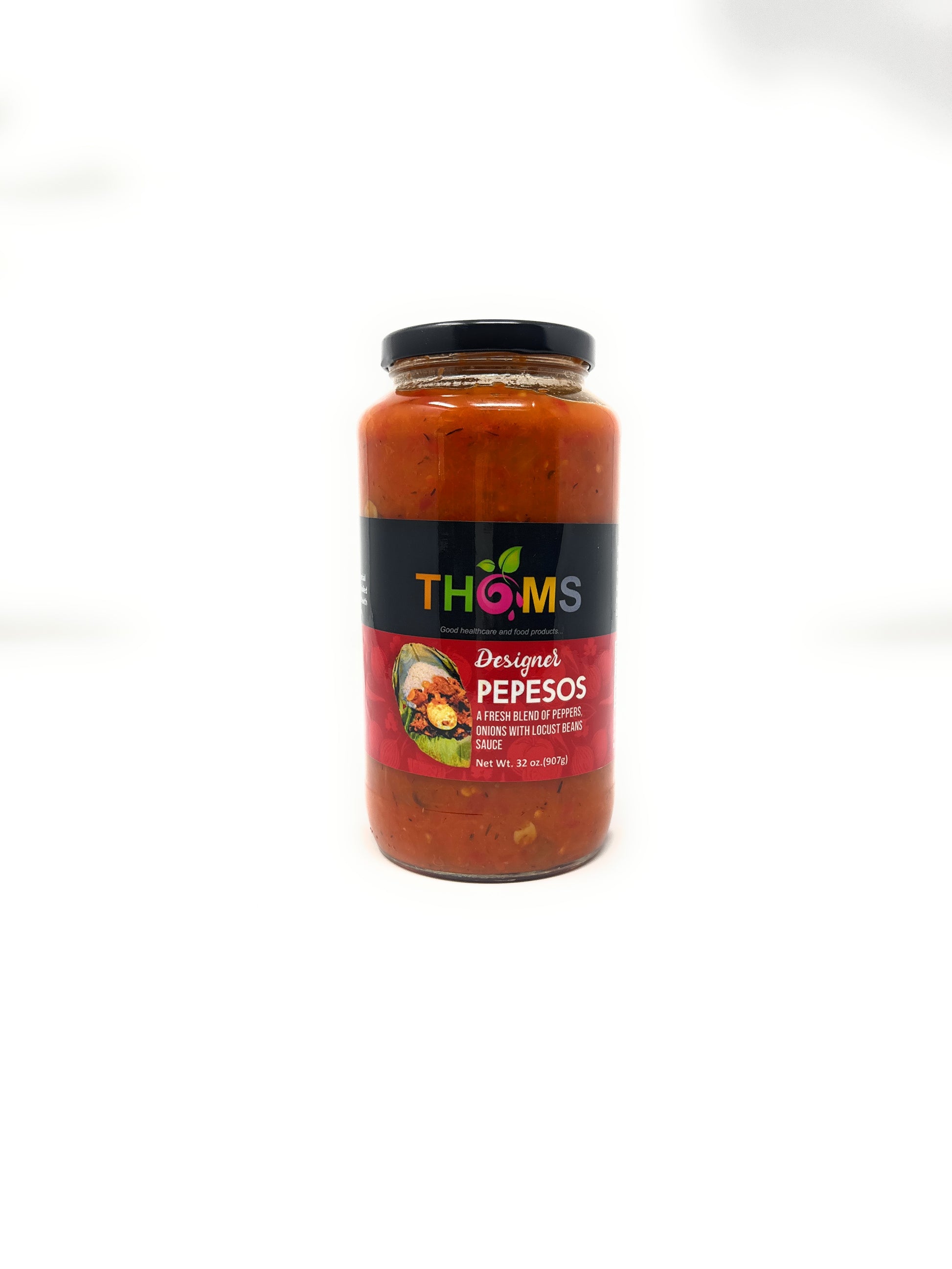 DESIGNER PEPESOS "RED" sauce, ofada stew recipe and rice