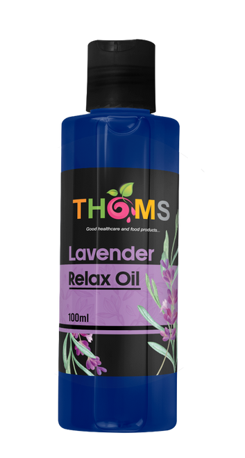 THOMS RELAX OIL A lavender scent body oil aromatherapy