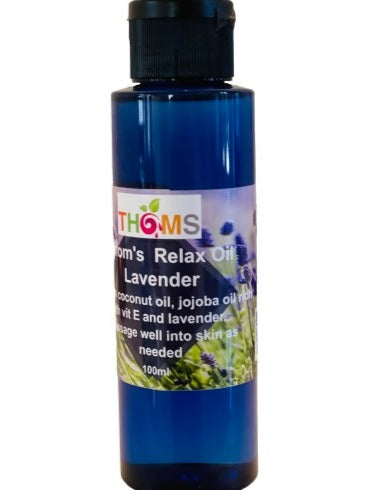 THOMS RELAX OIL A lavender scent body oil aromatherapy