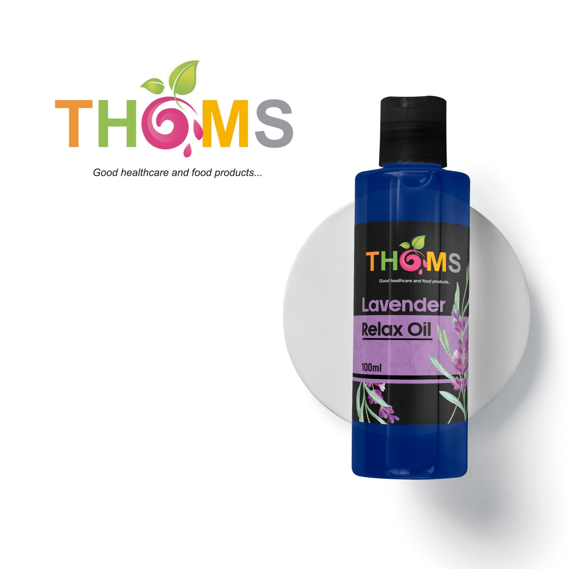 THOMS RELAX OIL A lavender scent body oil aromatherapy