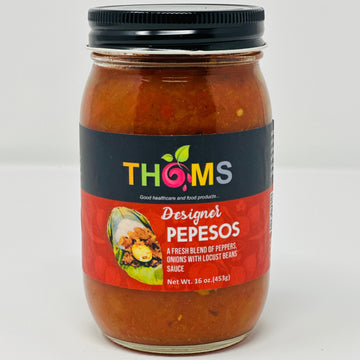 DESIGNER PEPESOS "RED" sauce, ofada stew recipe and rice