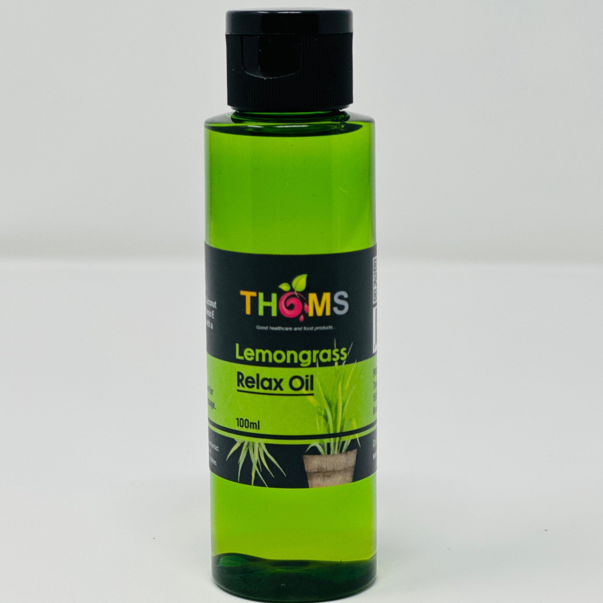 THOMS RELAX OIL A full Body lemongrass body oil