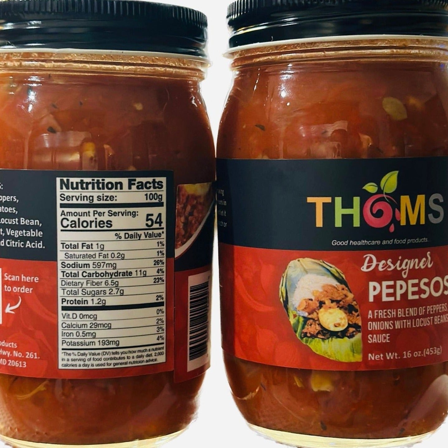 DESIGNER PEPESOS "RED" sauce, ofada stew recipe and rice