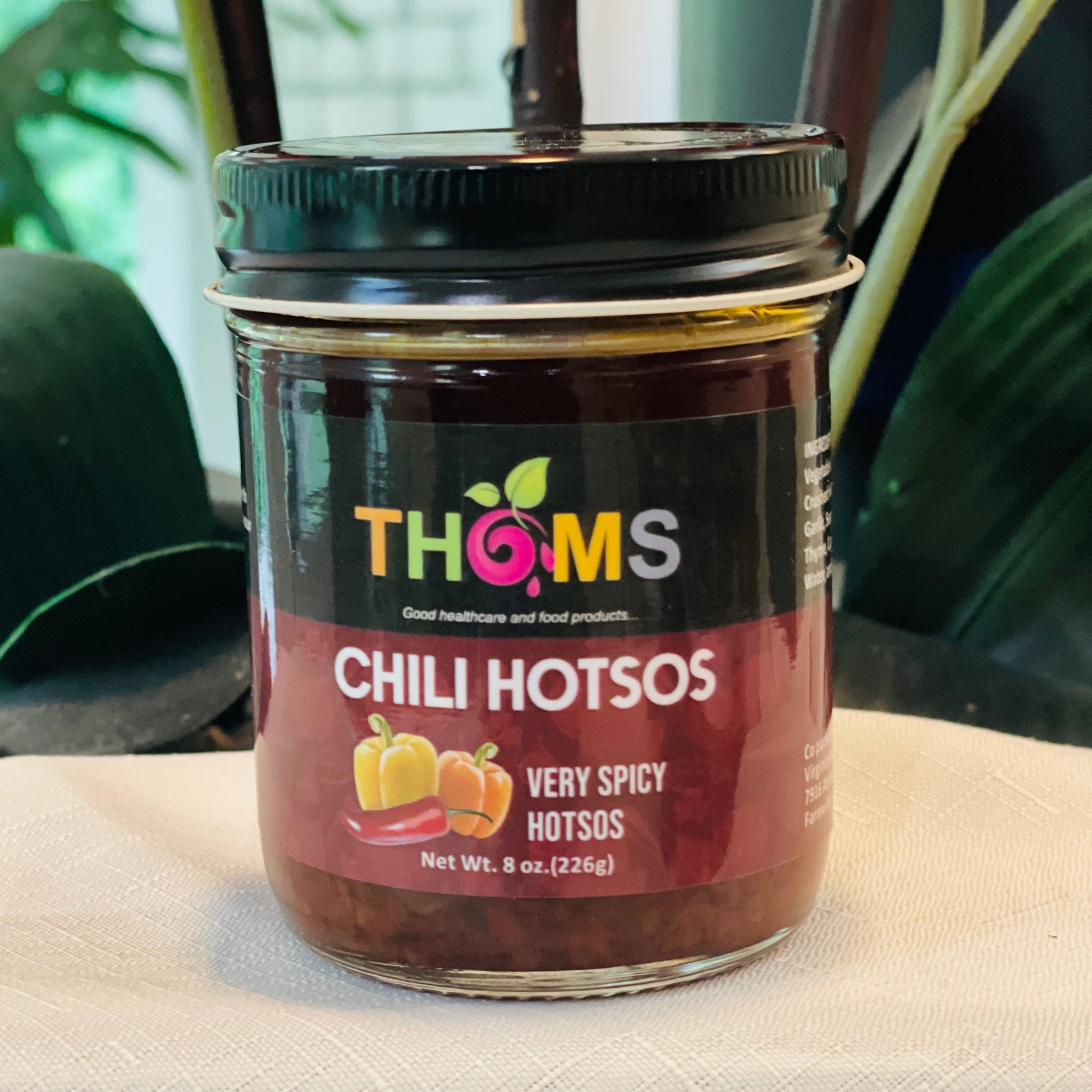THOMS CHILI HOTSOS: strongest chili hot sauce!!