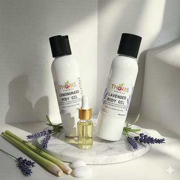 Lavender Relax Daily Body & Massage Oil - Rich Jojoba, Avocado & Coconut Blend by ThomsCare