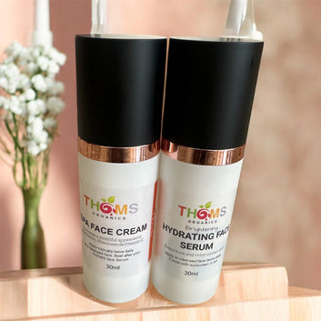 THOMS SPA FACE Cream: Radiance Reveal Brightening Face Cream with Tranexamic Acid, Niacinamide & Prickly Pear oil