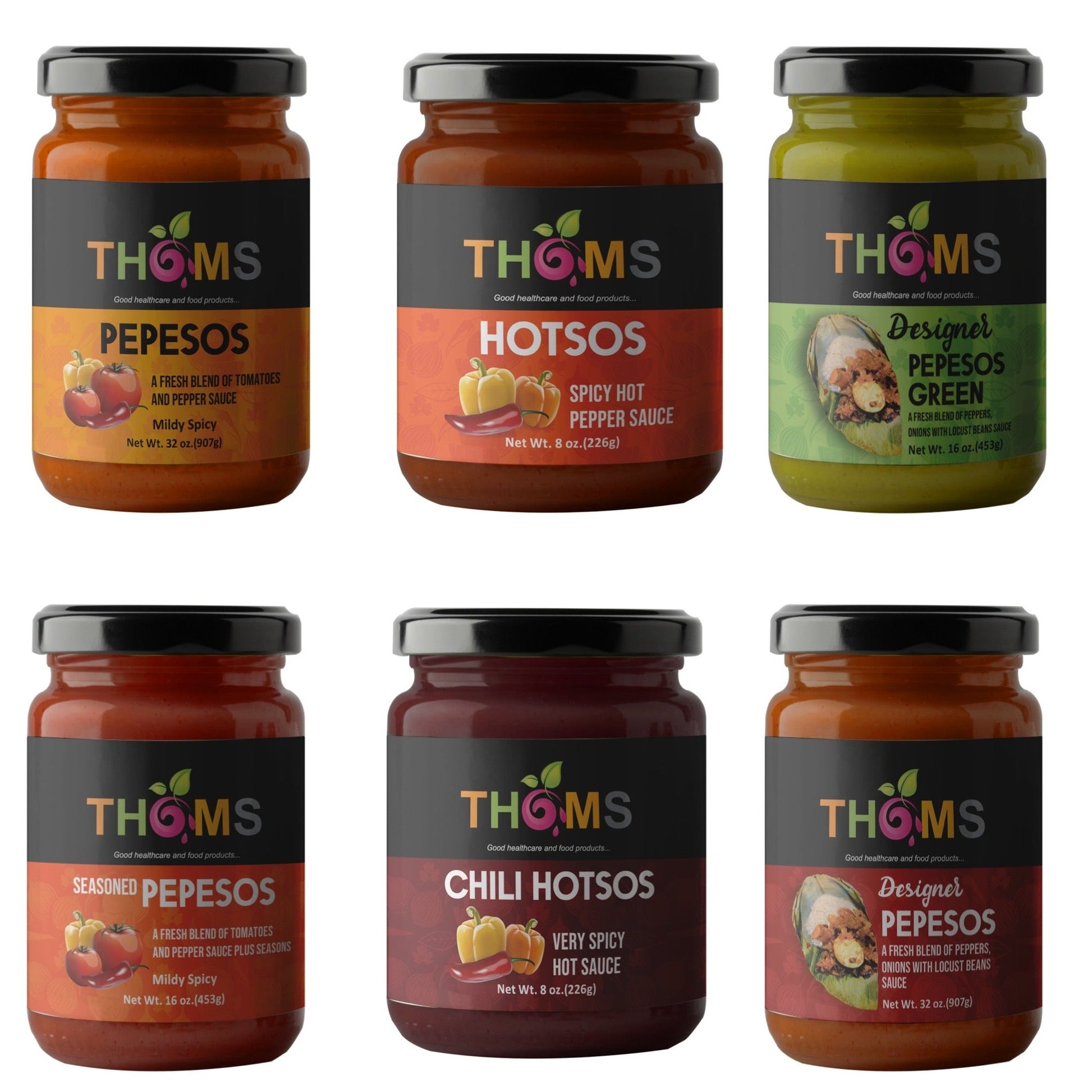 Tomato and Pepper Sauce - Fresh Blend | THOMS Pepesos  