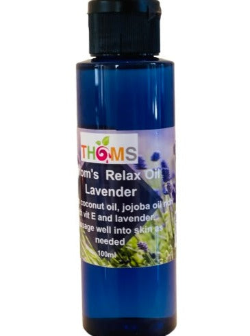 THOMS RELAX OIL A lavender scent body oil aromatherapy   