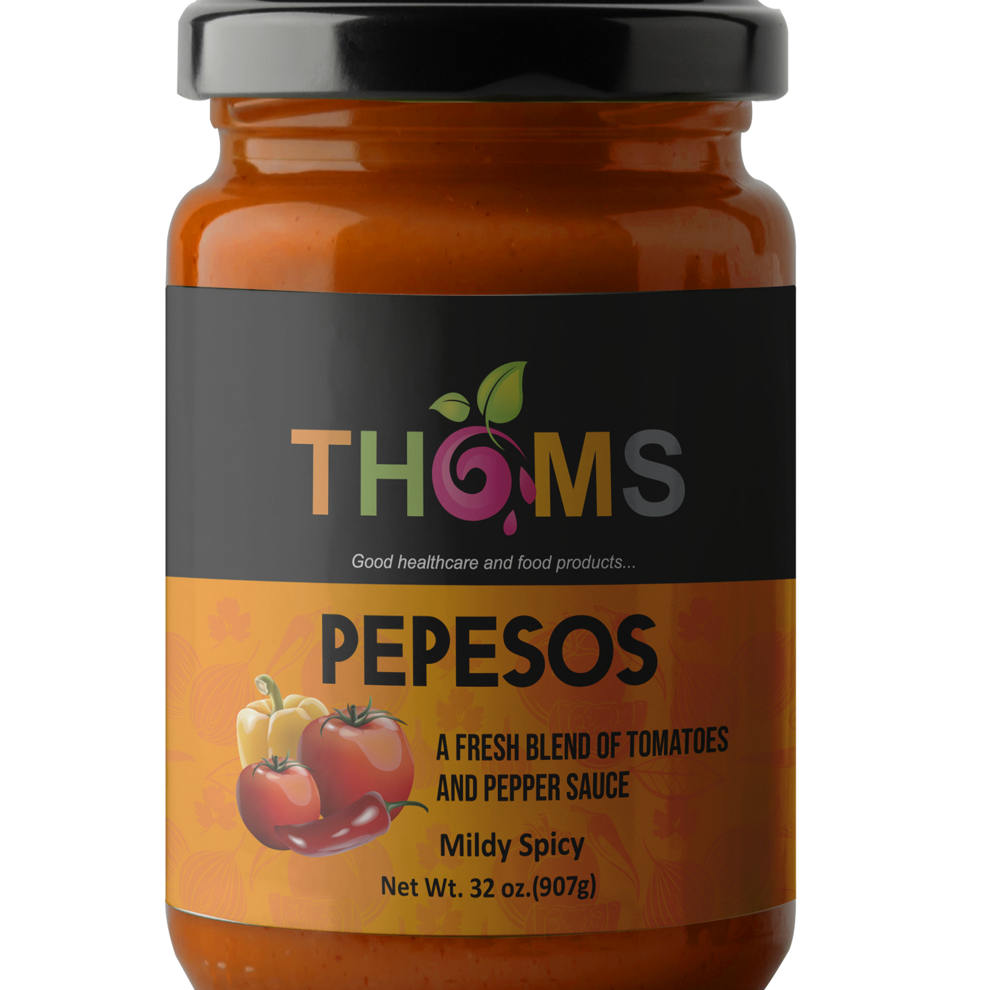 Tomato and Pepper Sauce - Fresh Blend | THOMS Pepesos  